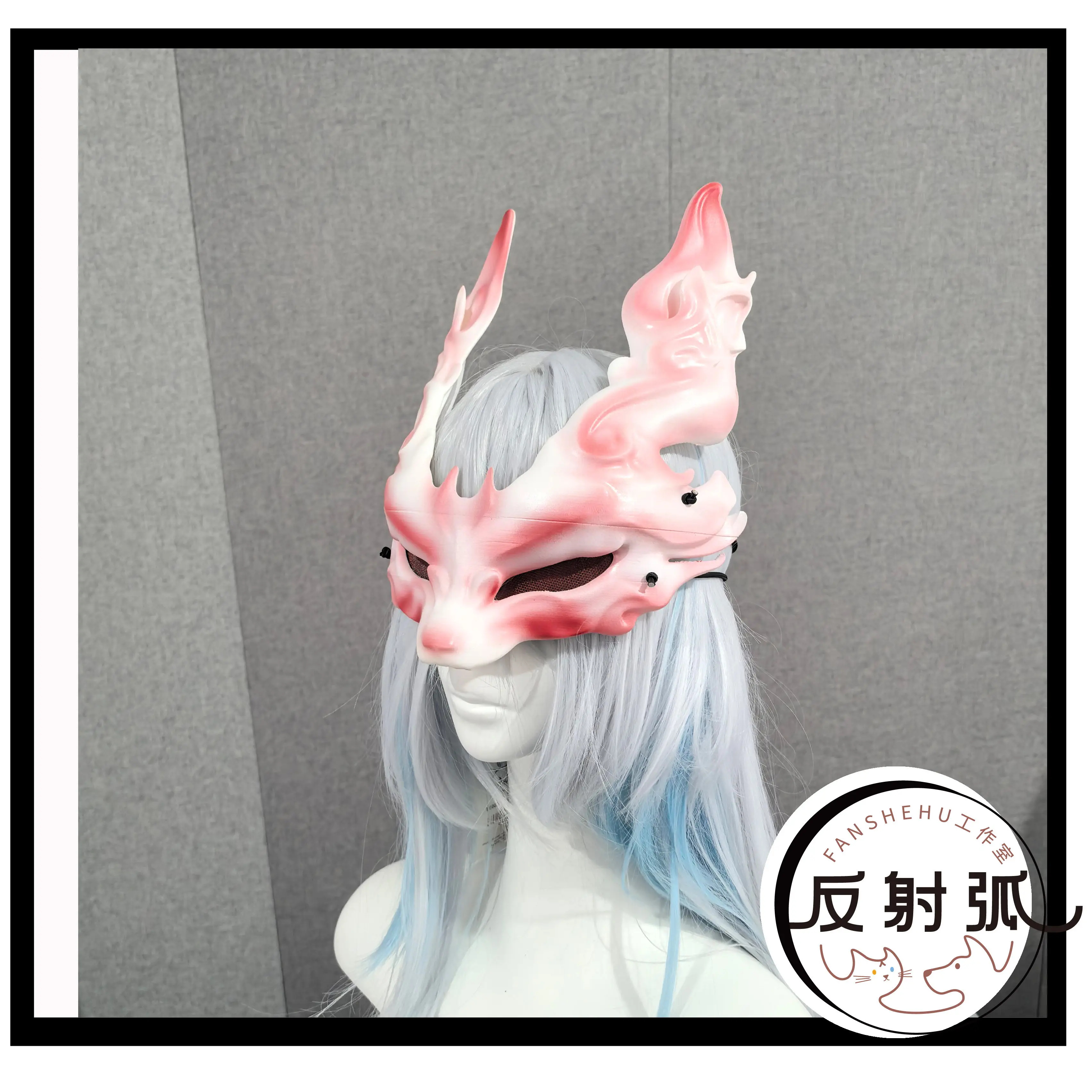 Lily Mask Prop Game ‌Supernatural Action Team‌ Cosplay Replica Prop Decoration Character Accessories Christmas Party Show