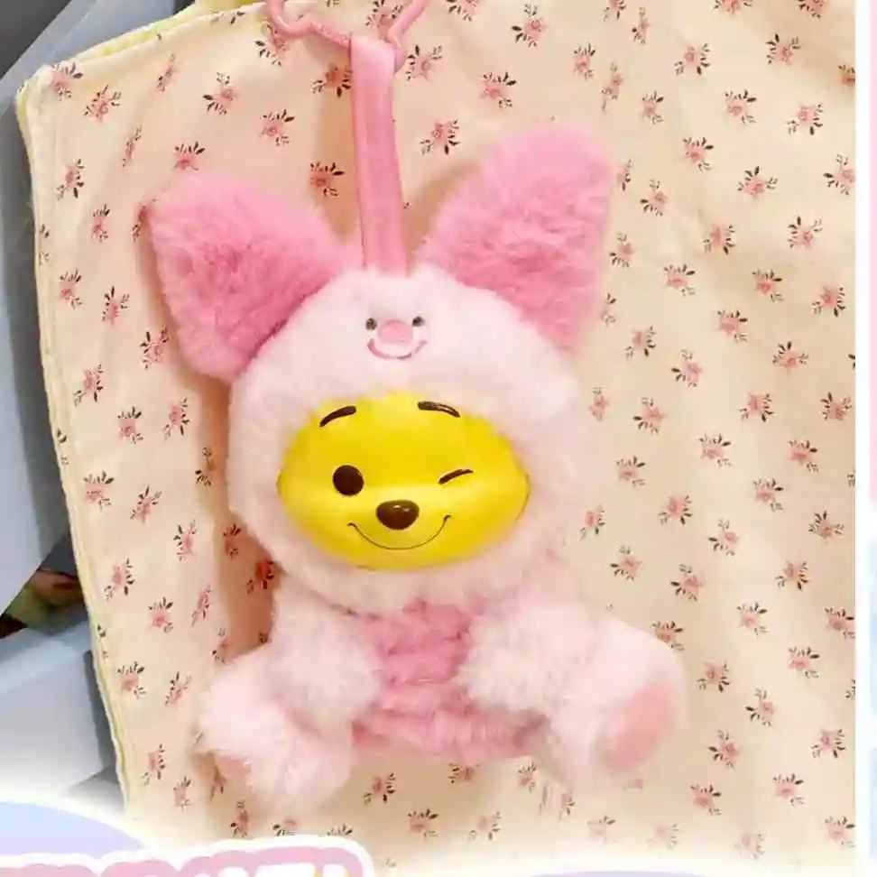 

Blind Box Disney Pooh Bear Series Naughty Party Vinyl Plush Pendant Children's Cute Model Birthday Gift Ornament Toy