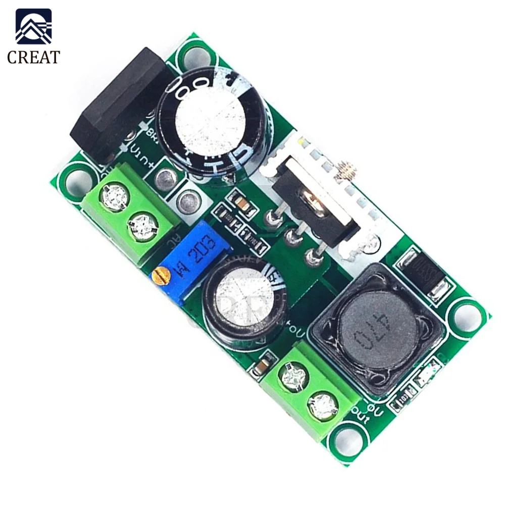 Low Voltage AC-DC Step-down Power Supply Module DC-DC Adjustable Regulated Power Supply LM2596HV Power Supply Module