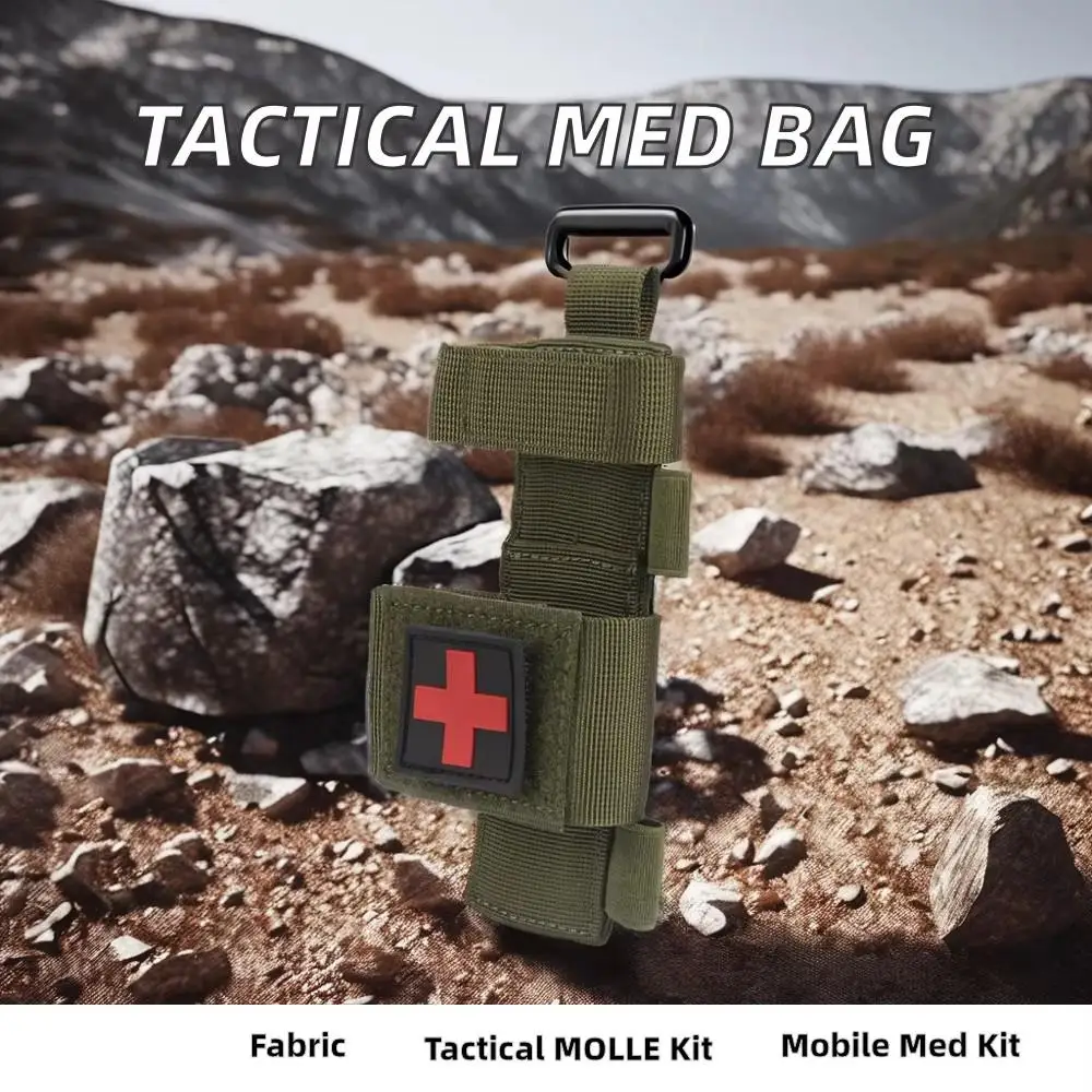 Tactical Tourniquet Set - Rotary Medical Emergency Strap with Tactical Pen & Scissors | Essential for Outdoor Survival, Combat