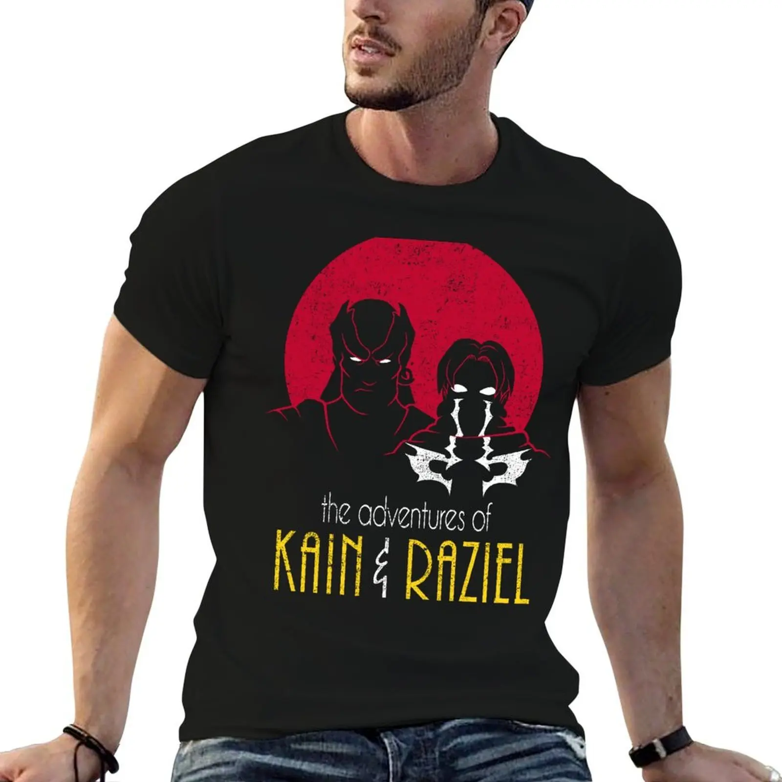 

Adventures of Kain & Raziel T-Shirt t shirts for man pack white t shirts for man graphic funny T-Shirt