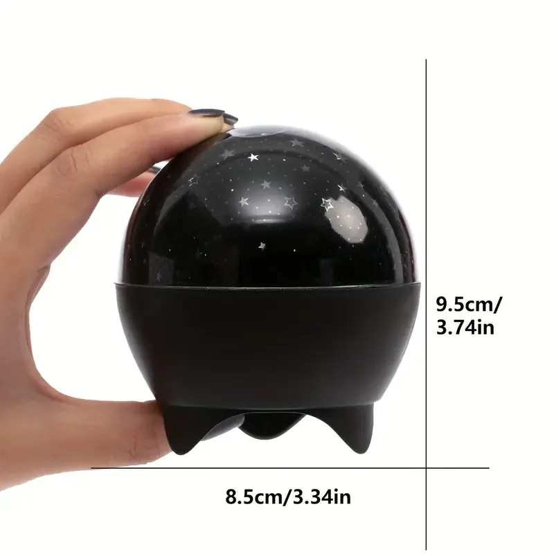 Moon & Stars Night Lights LED Projector Light Starry  Galaxy Projection Lamp USB for Kids  Gift Room Party Decorations