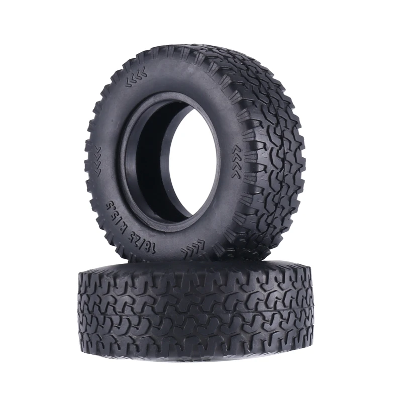 4PCS 75Mm 1.55 Inch Rubber Tire Wheel Tyre For Axial UTB18 Yeti Jr RC4WD D90 TF2 Tamiya CC01 LC70 MST 1/10 RC Car