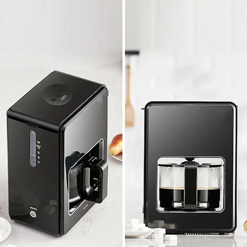 1.2L coffee machine fully automatic American drip coffee machine 900W coffee machine about 10 cups