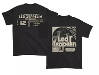 2025 Summer LED ZEPPELIN Concert At The Met Center Music Unisex T-Shirt Pure Cotton Round Neck T-shirt