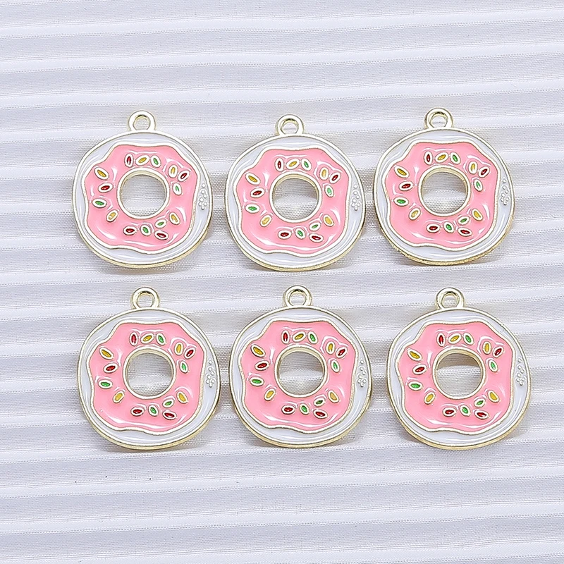 10 Stück Mix süße Sommergetränk Charms Emaille Eis Popsicle Charms Anhänger für Schmuckherstellung DIY Ohrringe Halskette Handwerk Geschenk – Detail 18