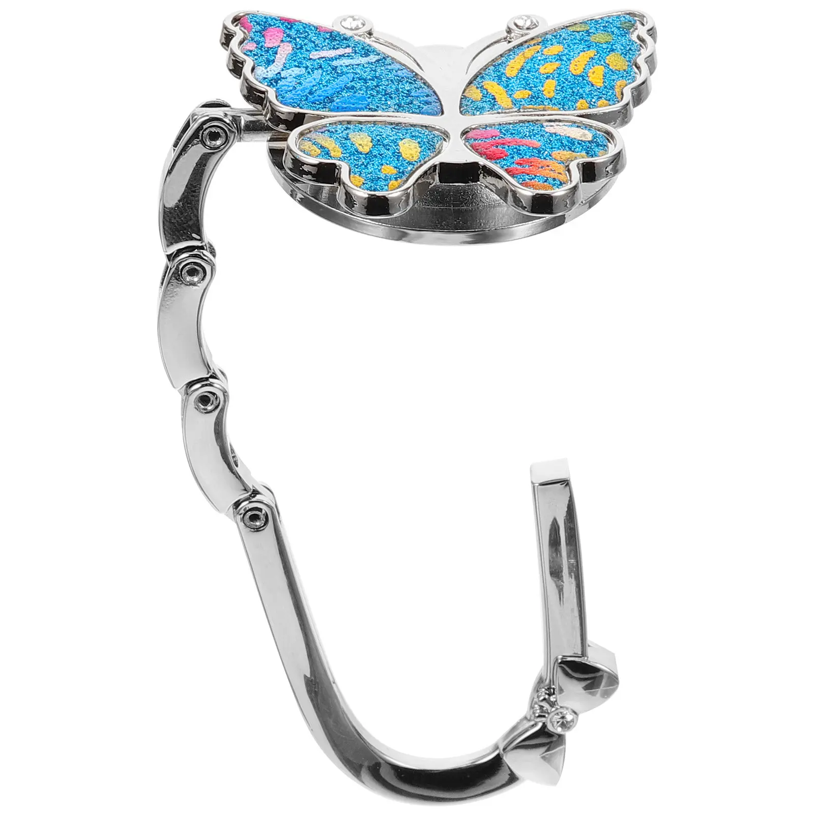 Versatile Butterfly Bag Hook for Desk Table Purse Handbag Hat Towel Keys Umbrella Sturdy Office Accessories Women Desk