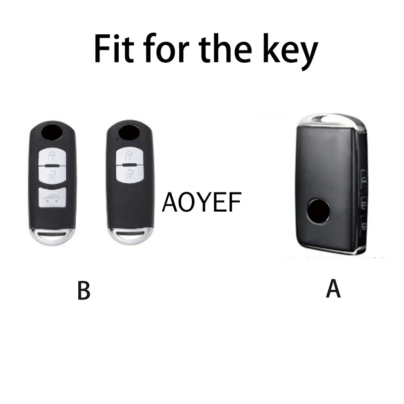 Cartoon Rubber Smart Key Case For Mazda 3 Alexa CX30 CX-30 CX-5 CX5 CX3 CX-3 CX8 CX-8 CX9 CX-9 Cx50 Remote Key Cover Protector