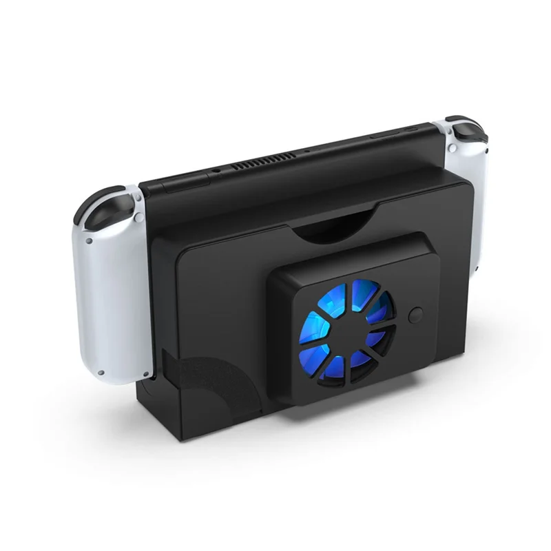 

【NEW】For Nintendo Switch OLED External Cooler Cooling Fan Host Stand Cooling Fan For Switch OLED Docking Station Replacement A