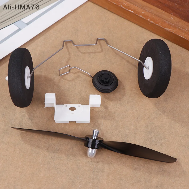 HMA76-1 pièces modèle d'avion RC QIDI560 5x4.5 support de moteur d'hélice train d'atterrissage pièce de rechange modèle accessoires d'avion