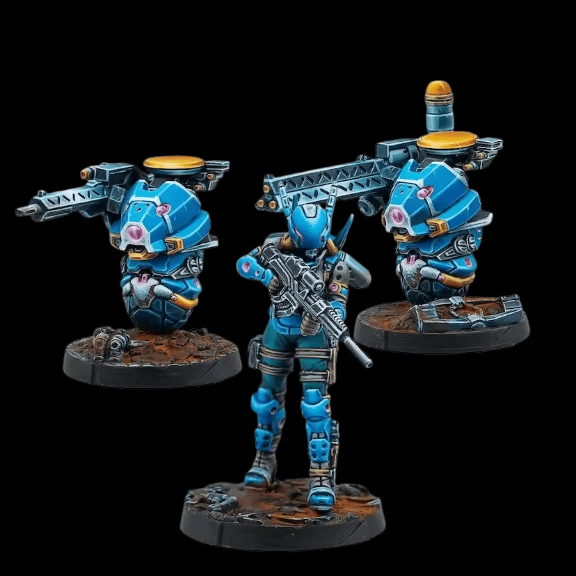 

Набор для сборки модели из смолы, GK, Mobile Support Team, неокрашенный (включая подставку)