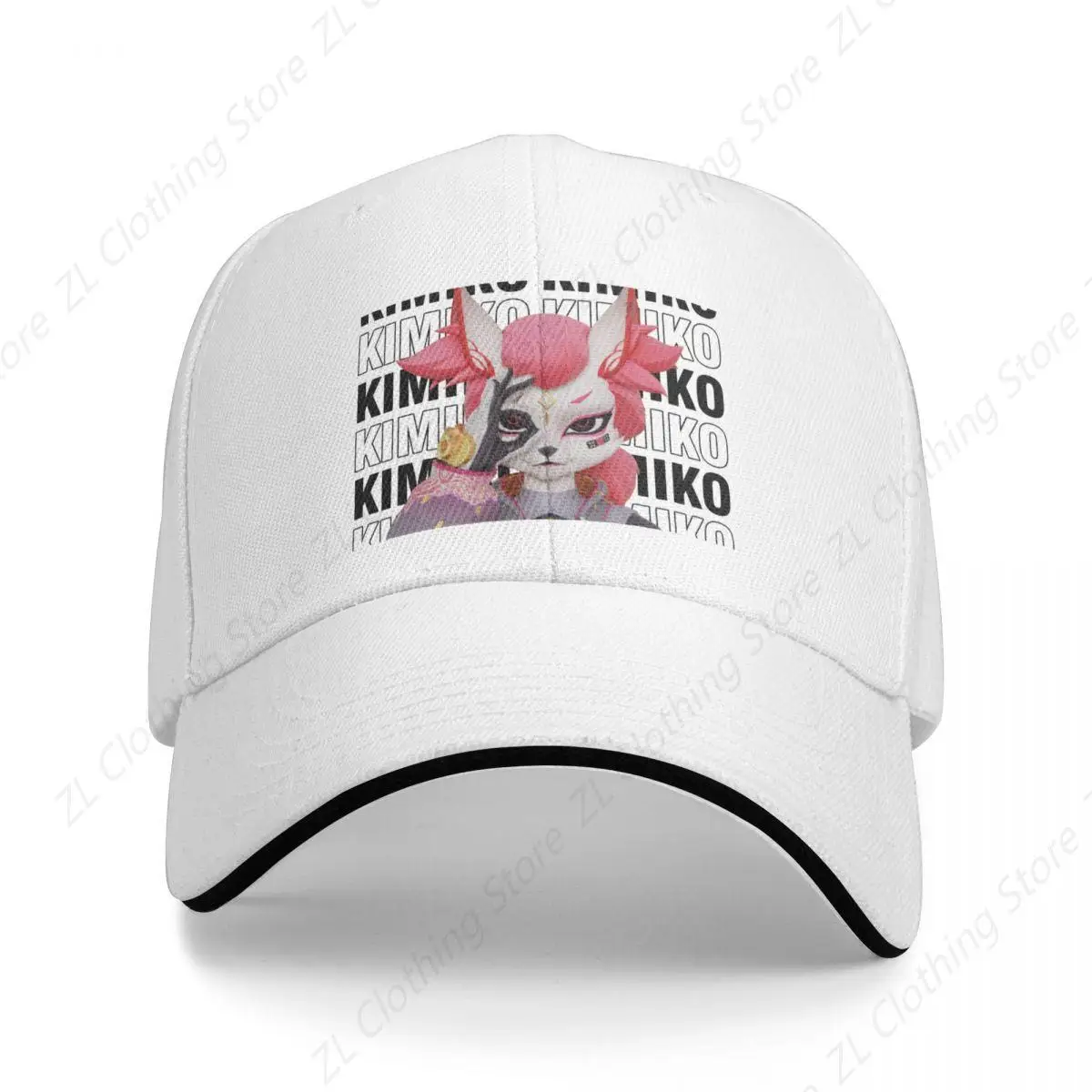 : Kimiko Five-Tails Typography Baseball Cap Hat Baseball Cap Golf Hat Hats For Women Men's