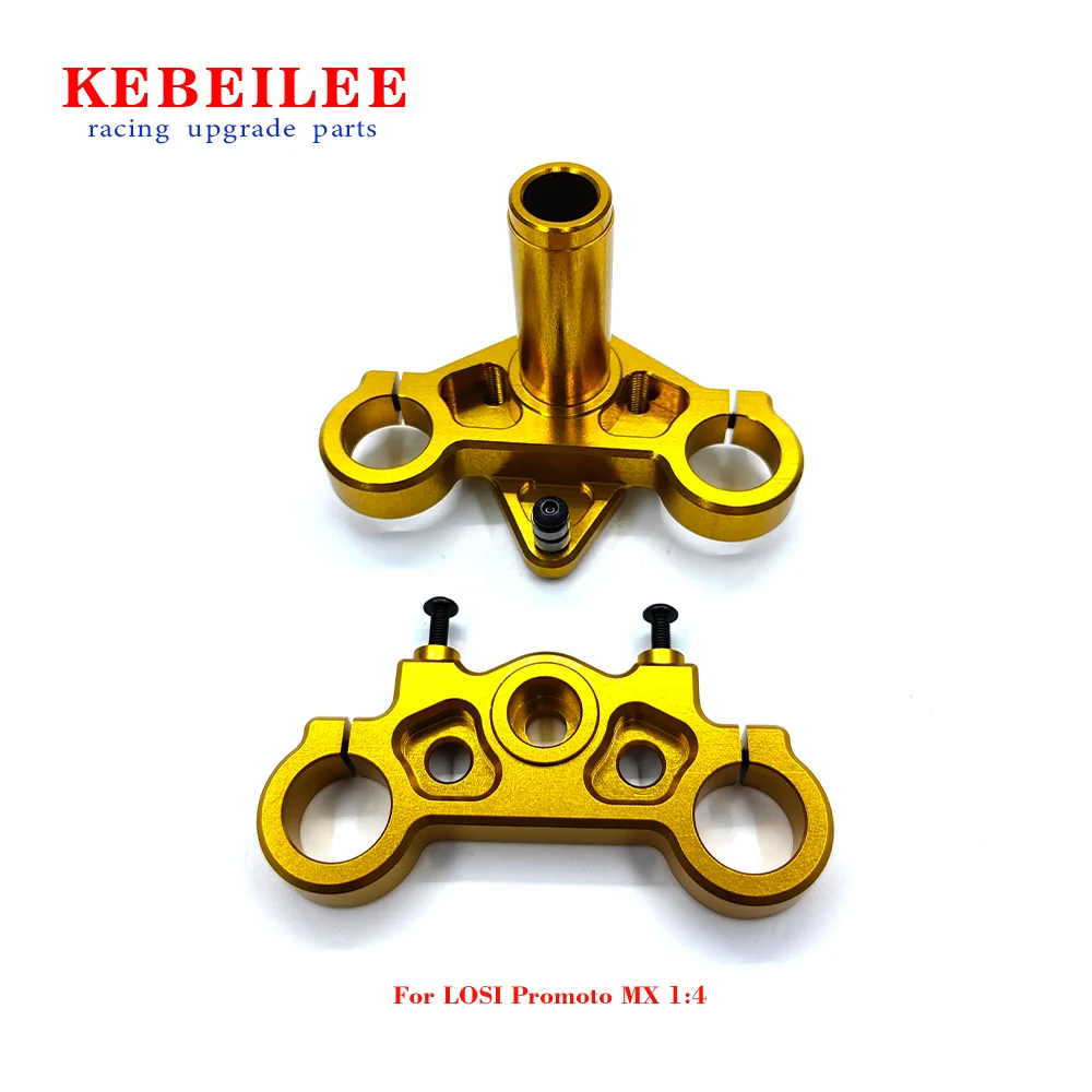 KEBEILEE CNC Aluminum7075# Triple Clamp set for LOSI Promoto MX 1/4 LOS264004