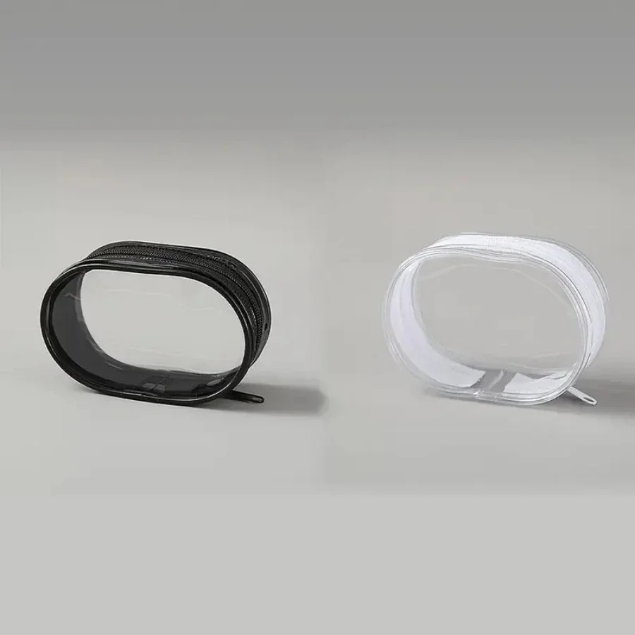 2 Piece Black/white Charger Storage Bag, Durable Material, Perfect for Headphones, Chargers, and Travel Accessories