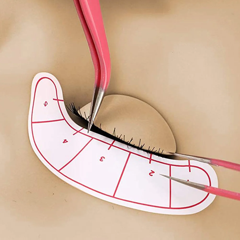 3 أزواج من الجفون البديلة المصنوعة من السيليكون، جفون رموش واقعية قابلة للإزالة لتدريب مكياج تمديد الرموش #3