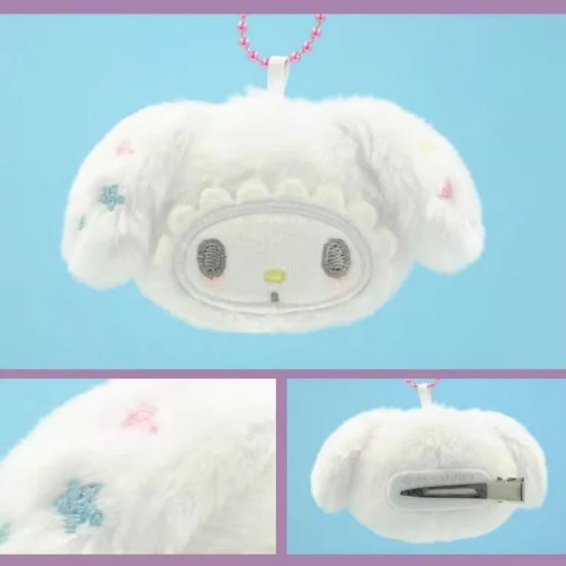 サンリオ マイメロディ 50 周年記念 ソフトぬいぐるみキーホルダー ボビーピンキーホルダー イタバッグ ジッパー装飾 ヘアピン 髪飾り 女の子ギフト