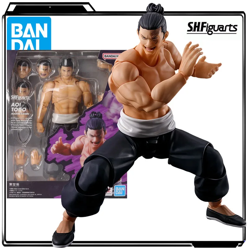 

Bandai Genuine S.H.Figuarts Anime Figure Aoi Todo 160mm Action Figure Toys for Boys Kids Gift Collectible Model Ornaments