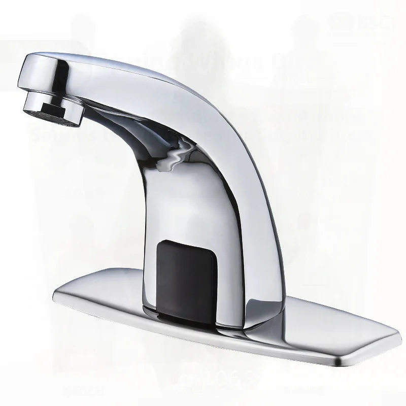 Automatic Infrared Induction Faucet for Wash Basin Cold And Hot Water Intelligent All Copper Sensor Tap Modern Minimalist Design