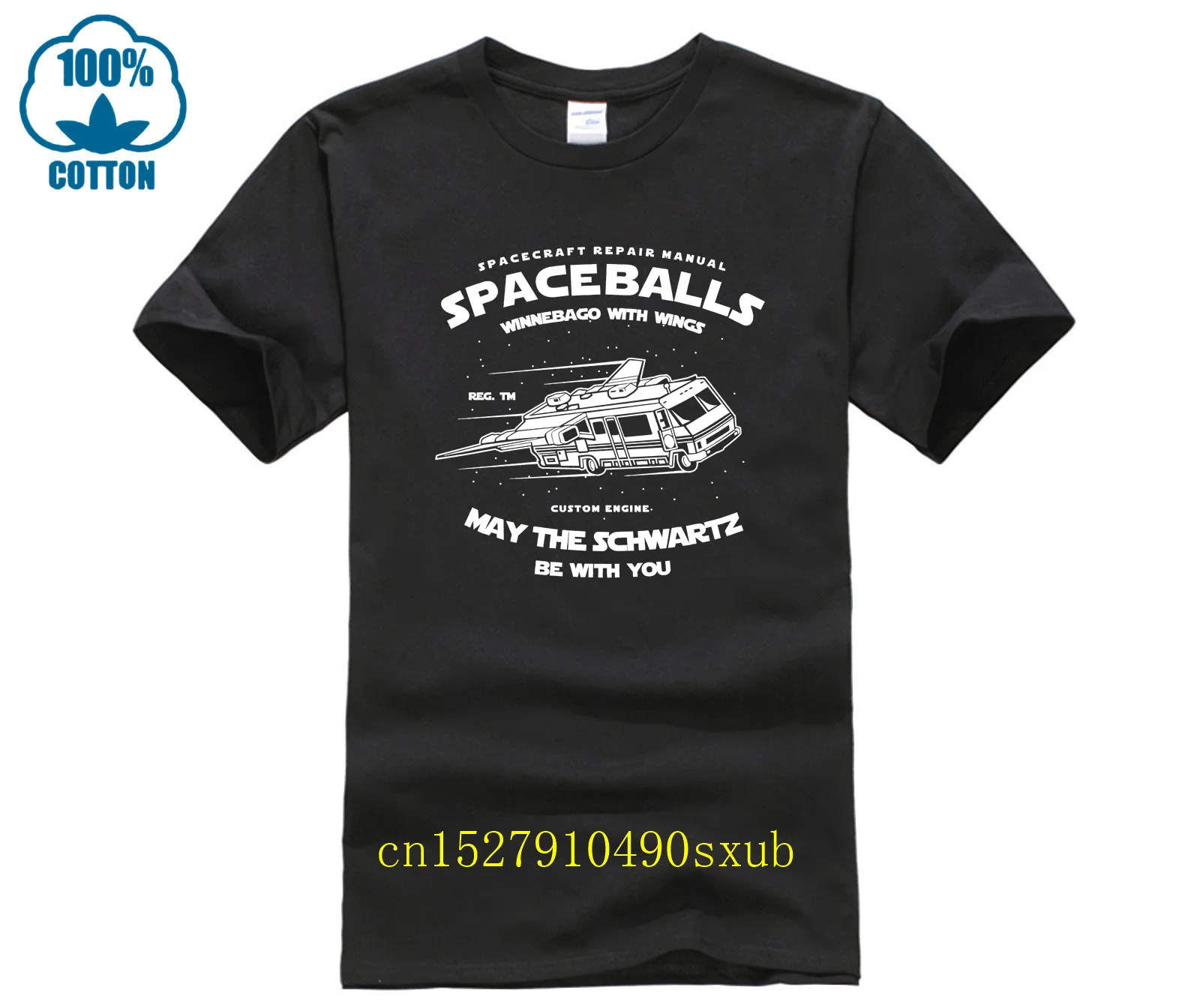 helmchen T-Shirt – Der ikonische Style für Fans von Spaceballs und dem May the Schwartz-Phänomen