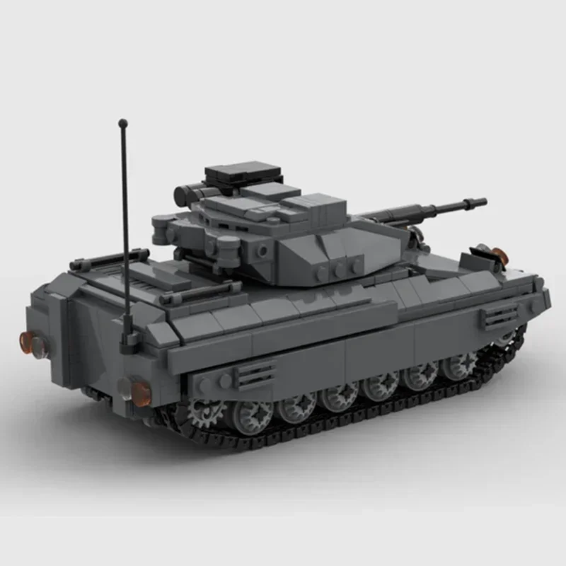 Moc Building Bricks Military Model Futuristic M7-Bradley Tank Technology Modular Blocks Gifts Toys For Children DIY Set Assembly