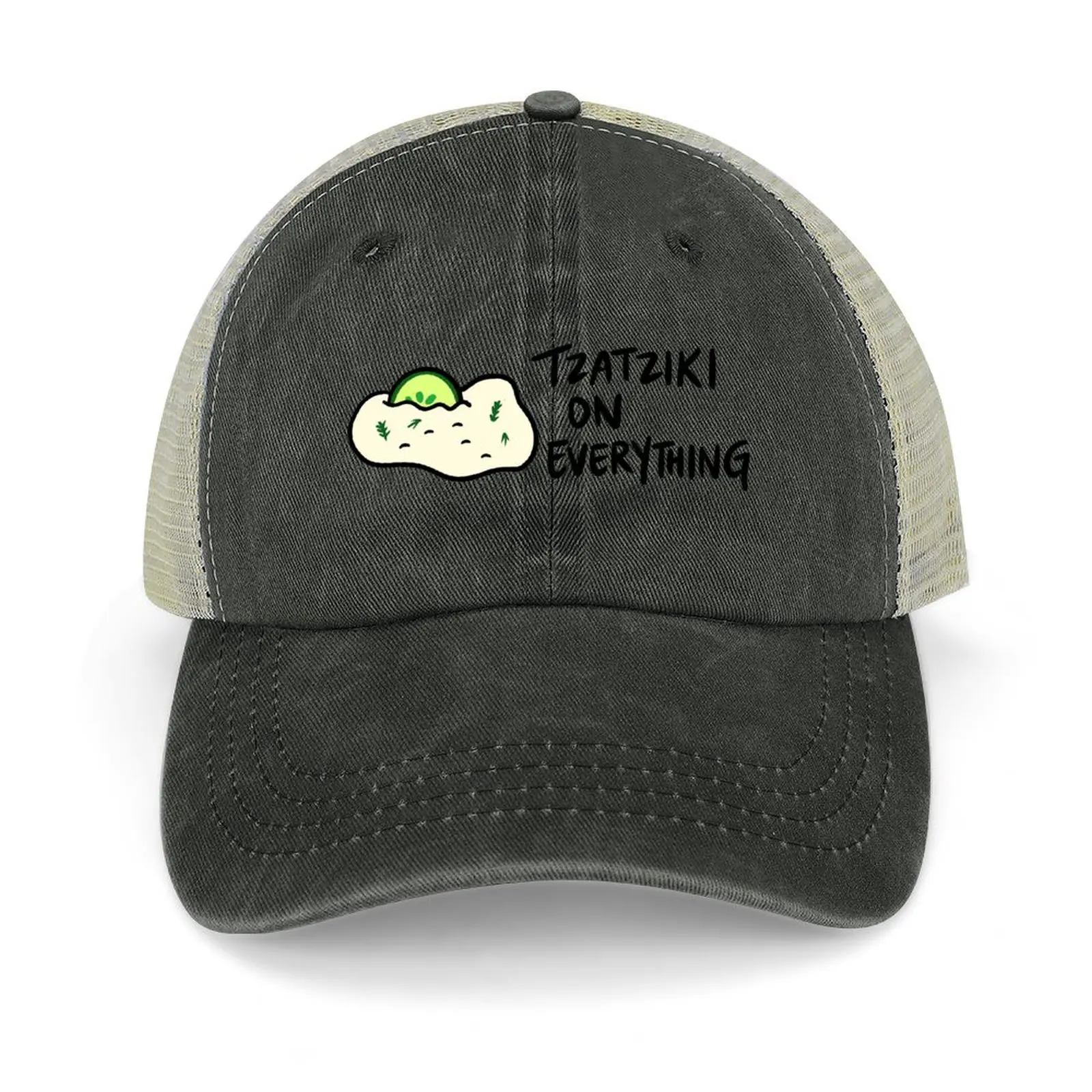 

Tzatziki (Sauce) on Everything Baseball Cap fishing caps man fishing hat Unique hats Luxury Hat Men Luxury Brand Women's