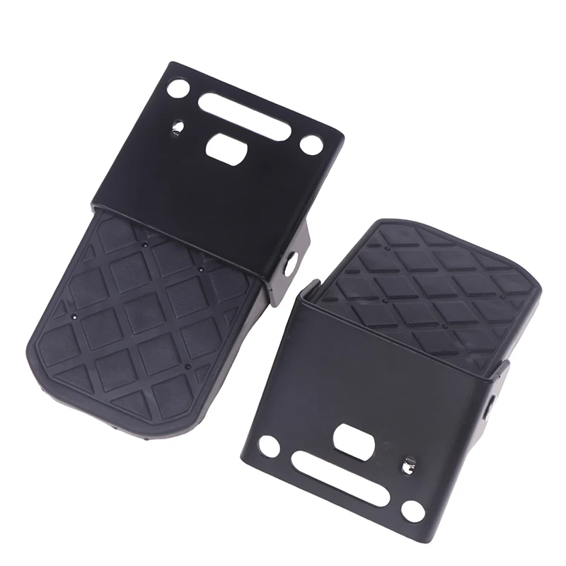 2 قطعة شاحنة قابلة للطي السرير خطوة المضادة للانزلاق ل قارب مقطورة الوفير شاحنة صغيرة الباب الخلفي سلم المعسكر RV الملحقات الخارجية #4