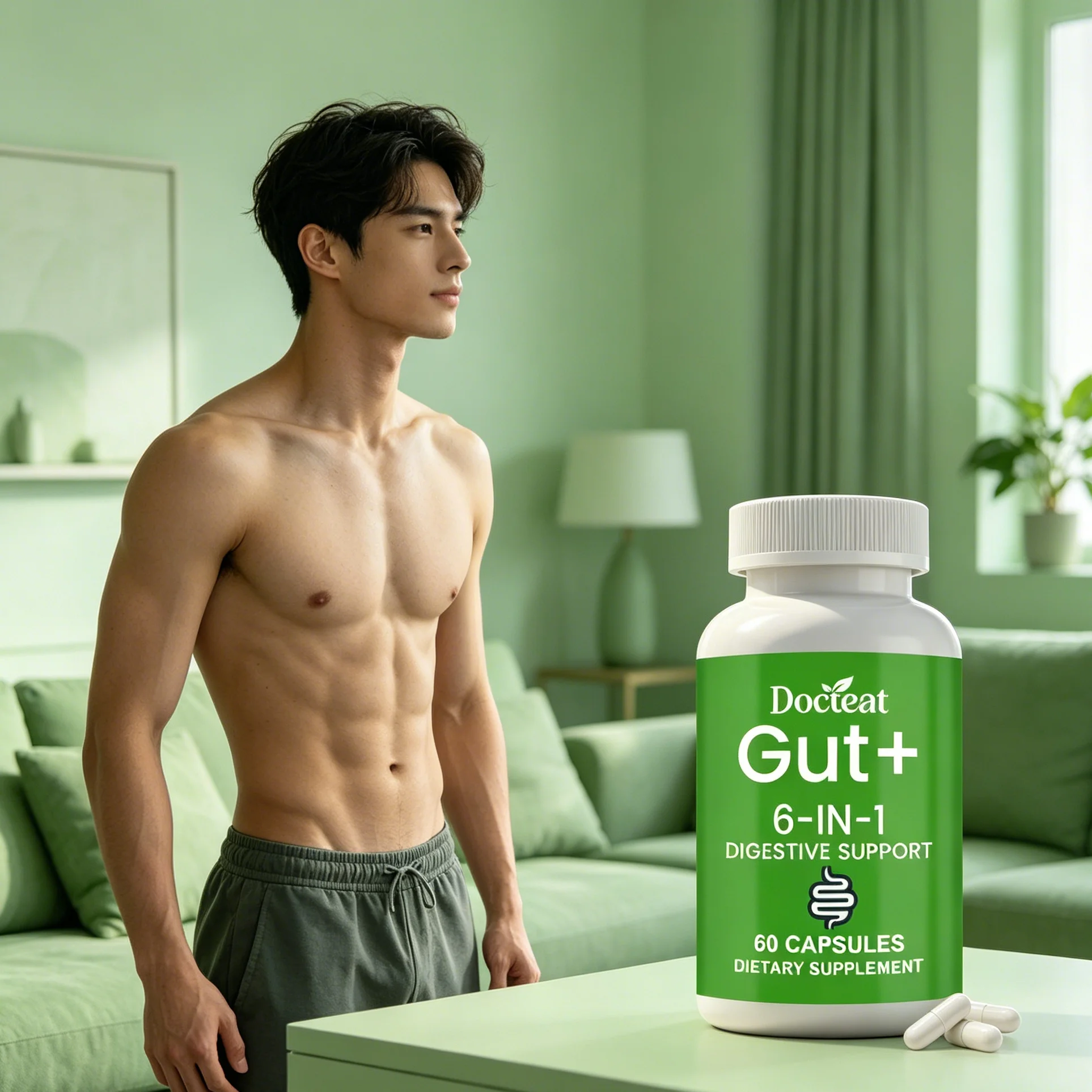 15 Day Colon Cleanse Detox Gut Support Capsules Herbal Intestinal Cleansing Supplement Relieve Constipation Flush Toxins