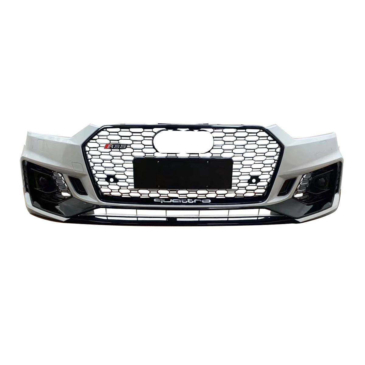 

Front bumper with grill for A5 S5 RS5 style Auto modified High quality PP material body kit 2016 2017 2018 2019