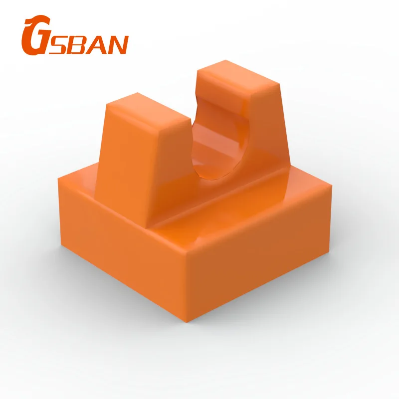 

GSBan 15712 Кирпичи 50 шт. Модифицированная плитка 1x1 с открытым зажимом 2555 частиц Строительные блоки Аксессуары