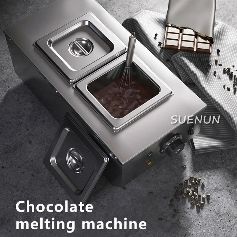 Máquina de fusión de Chocolate CS-2, comercial, 220V, doble cilindro, CS-2, Choc