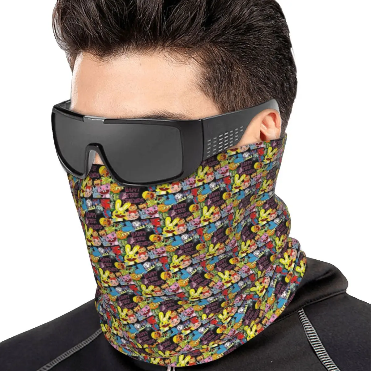 Happy Tree Friends - Limited Edition Perfect Gift Bandana Neck Cover Wrap Scarf Running Balaclava For Men Women Adult Breathable