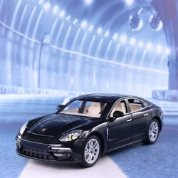 1:24 Porsche panamera Sports car Simulation Diecast Metal Alloy Model car Sound Light Pull Back Collection Kids Toy Gifts A46