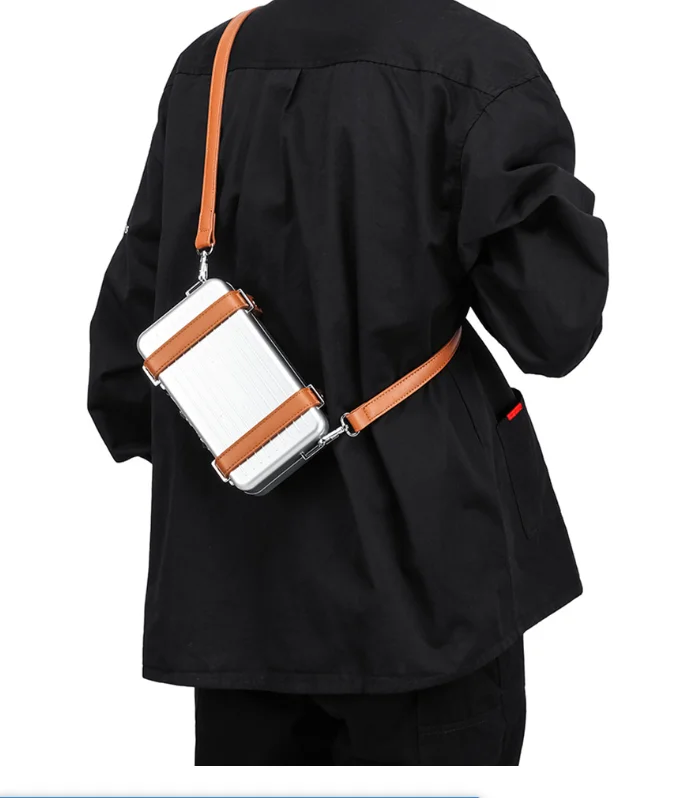 

Новая модная мужская сумка через плечо, роскошные брендовые сумки через плечо для мужчин и женщин, твердая сумка в форме коробки, квадратная сумка на ремне, сумки