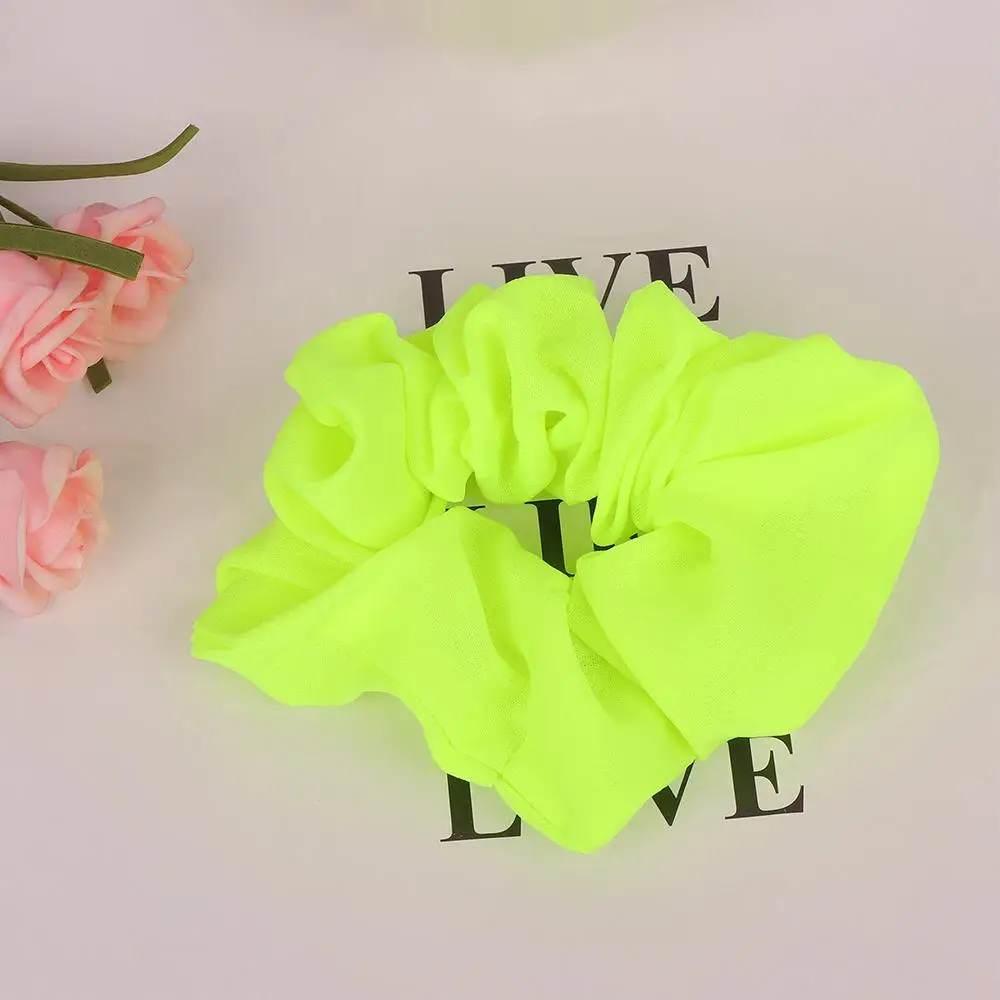 

Elastic Neon Colour Ponytail Holder Hair Rope Hair Ties Headwear Hair Accessories