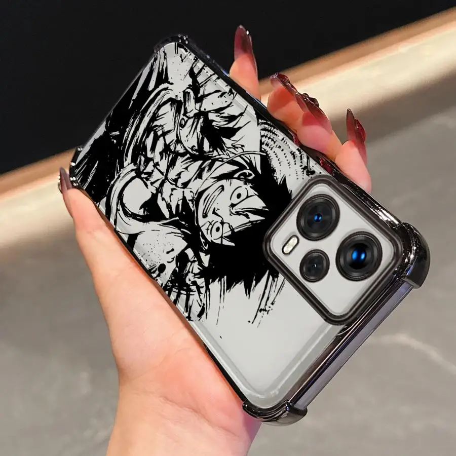 Etui na telefon z motywem anime One Piece, Luffy i Ace, do Redmi Note 9S 11 12 13 10s 14 Pro Plus 10 Lite 11s, miękki pokrowiec.