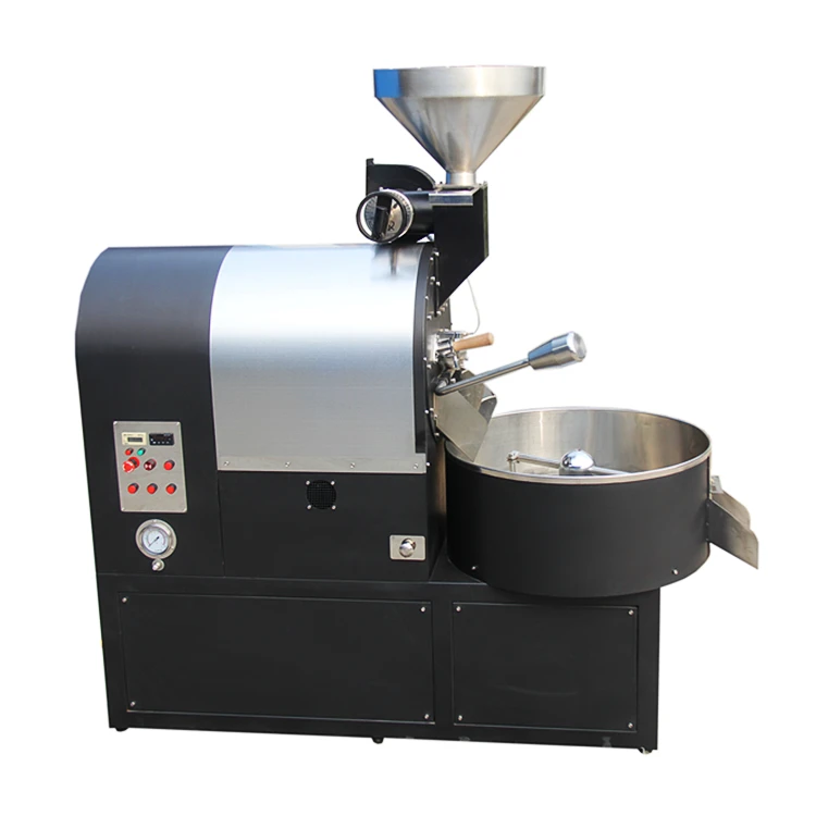 Food Grade Drum Coffee Roaster 1kg 2kg 3kg 5kg Coffee Bean Roasting Baking Machine For Sale