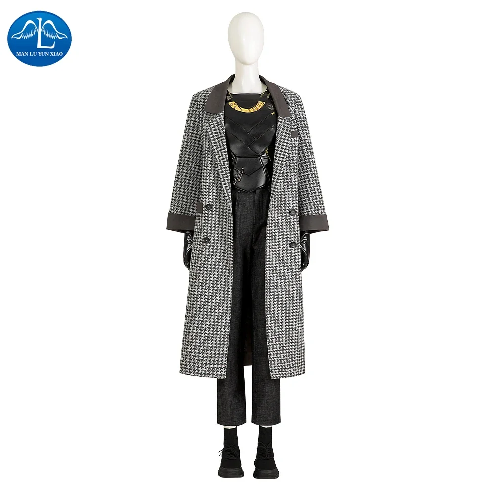 

Loki2 Sylvie Cosplay Custom Black Battle Suit Christmas Set Halloween Custom Full Set for Women