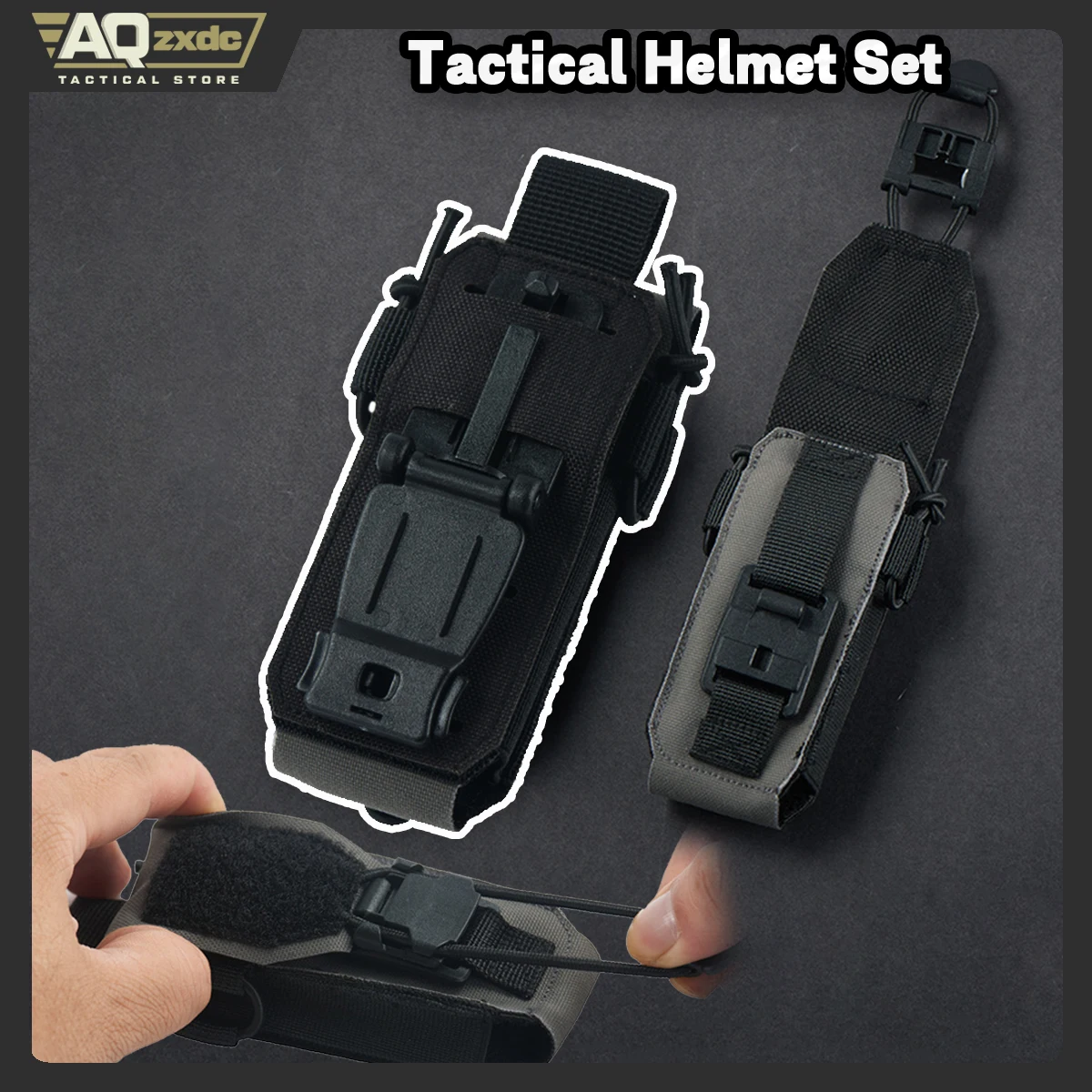 

AQzxdc Airsoft LEG-32 Magnetic Magazine Bag, Tool Pliers Set X-PAC Quick-Pull Storage Tool Bag MOLLE Removable Bag Cover for CS