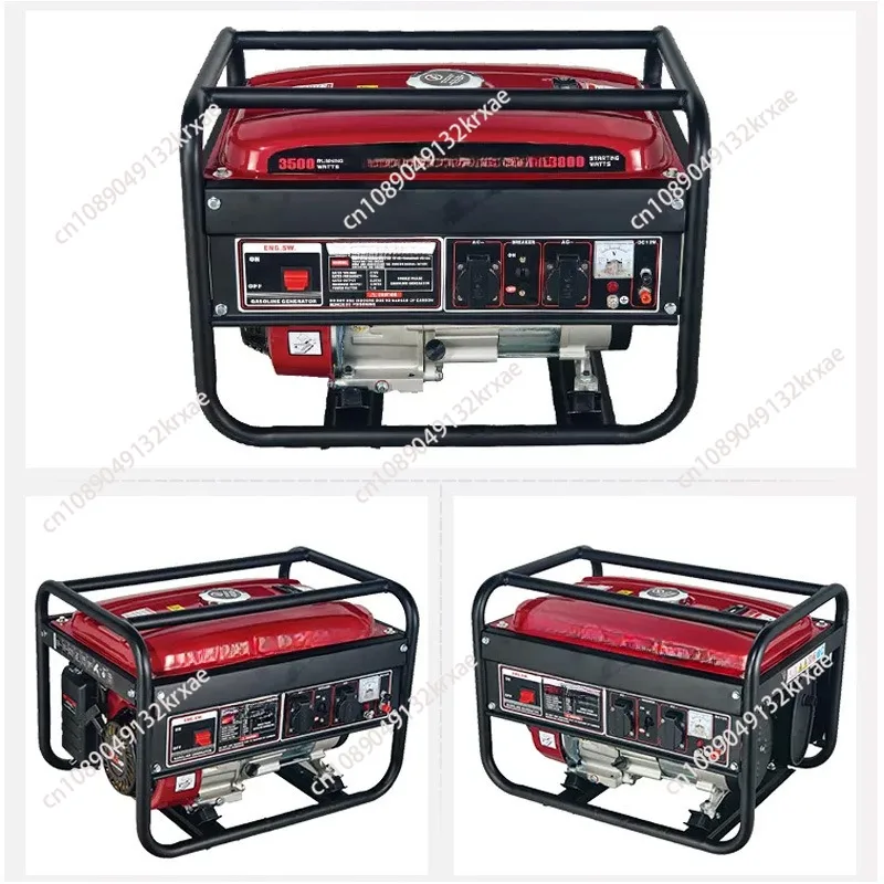 220V three-phase portable 3 household small gasoline generator