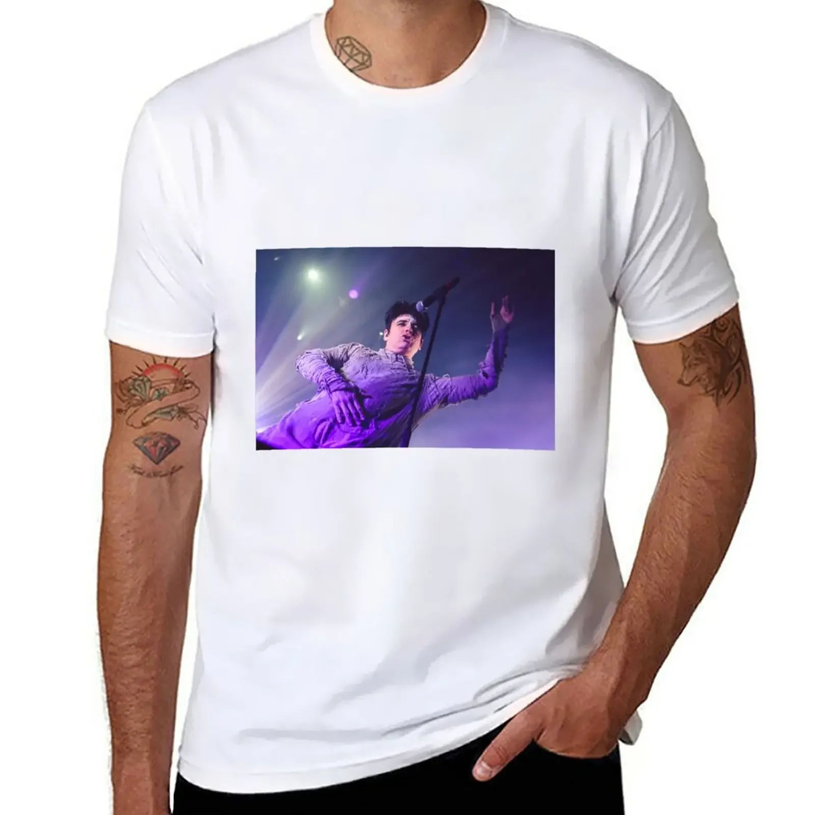 Gary Numan T-Shirt sports fans Short sleeve tee plus sizes T-shirts for men cotton