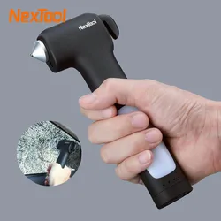 Xiaomi Nextool 4in1 Multi Safety Hammer Emergency Car Escape Hammer Window Breaker Seatbelt Cutter Flashlight Escape Hammer Tool