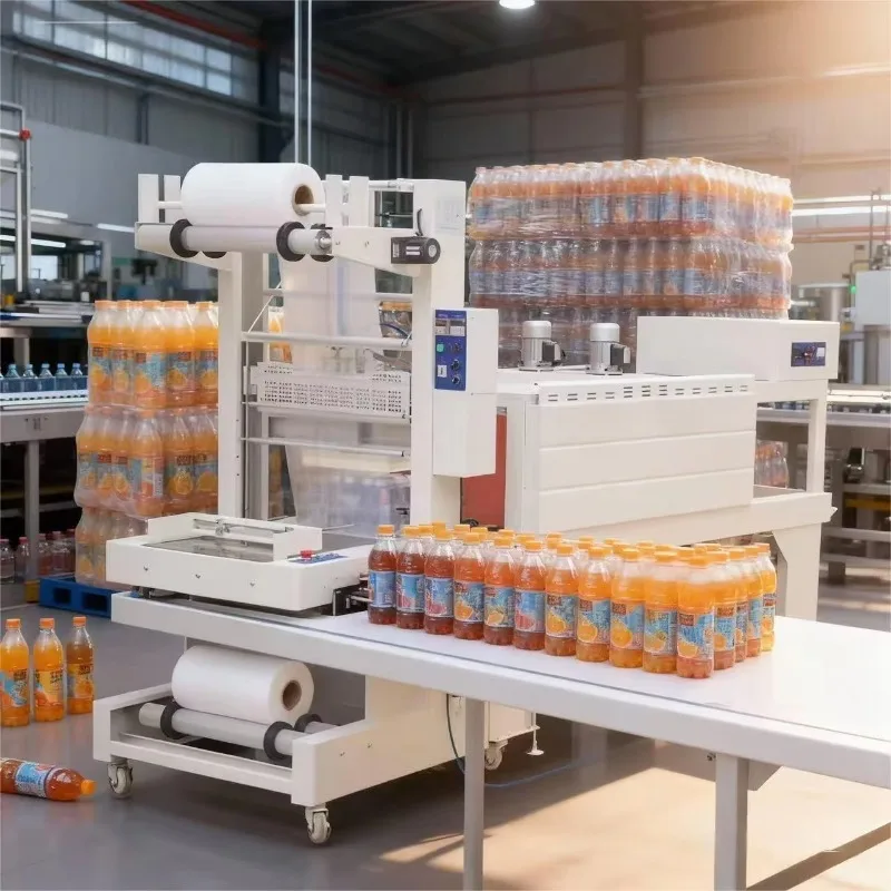 Automatic Wrap Film Sleeve Shrinking Machine Shrink Machine Packaging PE Machine