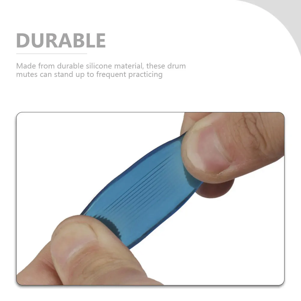 

Sound Silence Pad Set Drum Vibration Reduction Muffler Mute Pads Noise-absorbing Reducer Self-adhesive Silicone Silica Gel