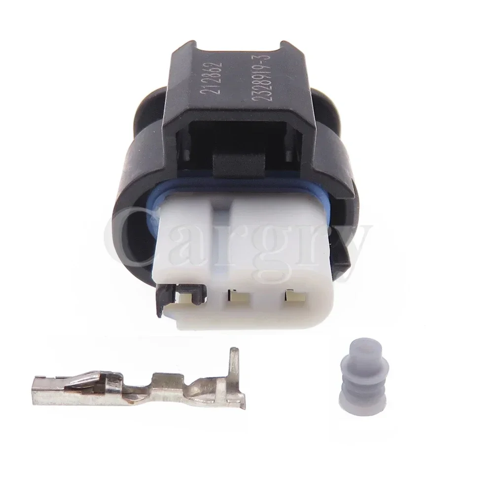 1 Set 3P 2328919-3 AC Assembly Car Waterproof Connector Automobile Wire Harness Sealed Socket Auto Accessories