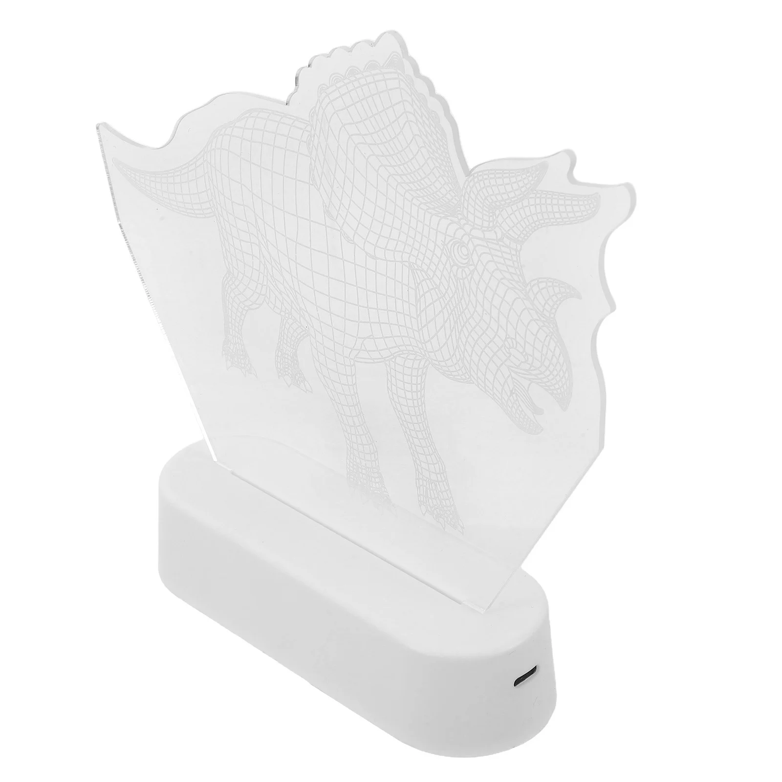 ديناصور ضوء الليل مصباح 3D LED المحمولة لطيف دينو تصميم لينة مهدئا غرفة نوم الحضانة مصابيح ديناصور