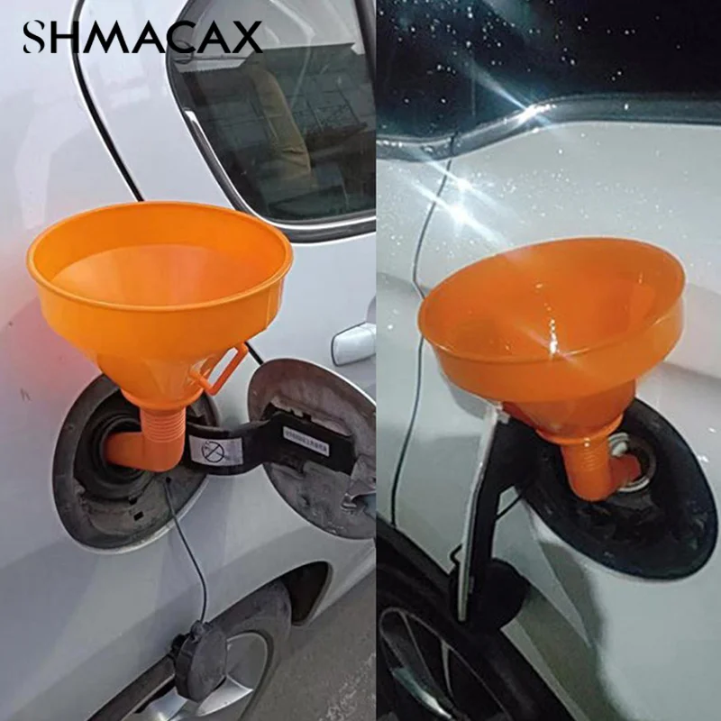 2-In-1 Refueling Funnel with Strainer Can Spout for Oil Water Fuel Petrol Diesel Gasoline for Auto Car Motorcycle Bike Truck ATV