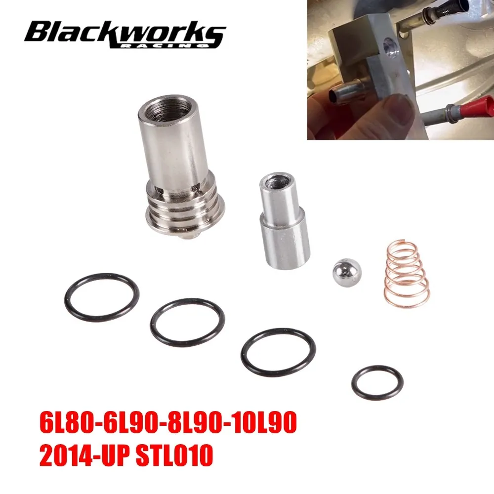 

6L80-6L90-8L90-10L90 Transmission Cooling System Upgrade Kit 2014-UP, Cooler Flow Bypass Valve Kit Replace# STL010