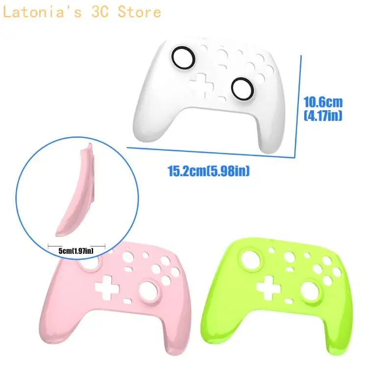 PC-Frontschalen-Gehäuseteil für Controller, geformte Außenabdeckung für die Reparatur abgenutzter Panels und tägliche – Detail 6