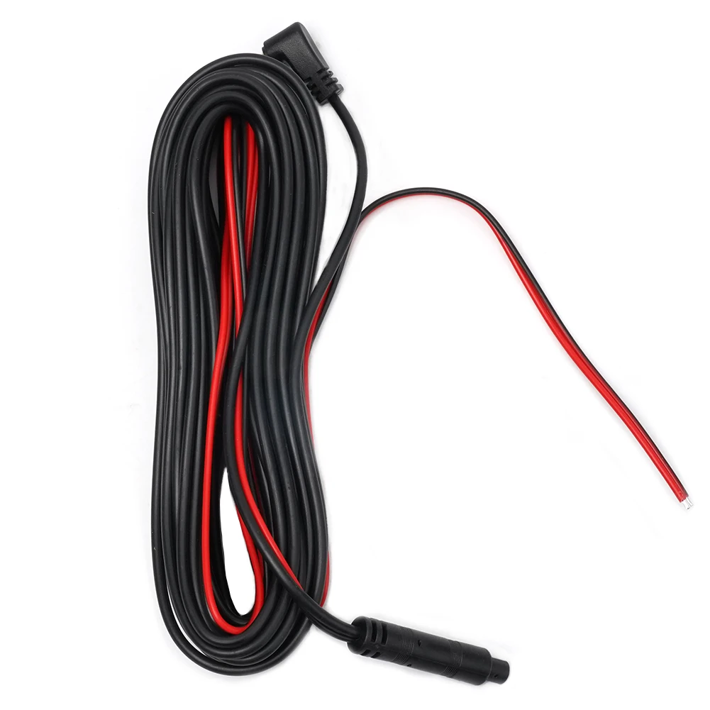 Mirror Mount Cam Compatible Rear View Extension Cable 4 Pin AV Type 10m Length for Dual Channel Recording Applications