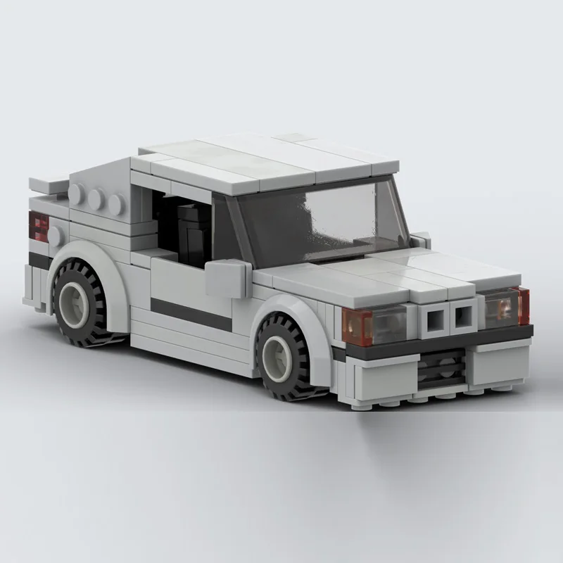 Model wyścigówki Speed Racing Car MOC z klocków konstrukcyjnych M3 E36, modułowa technologia, zabawki do składania, idealne na prezenty świąteczne dla dzieci.